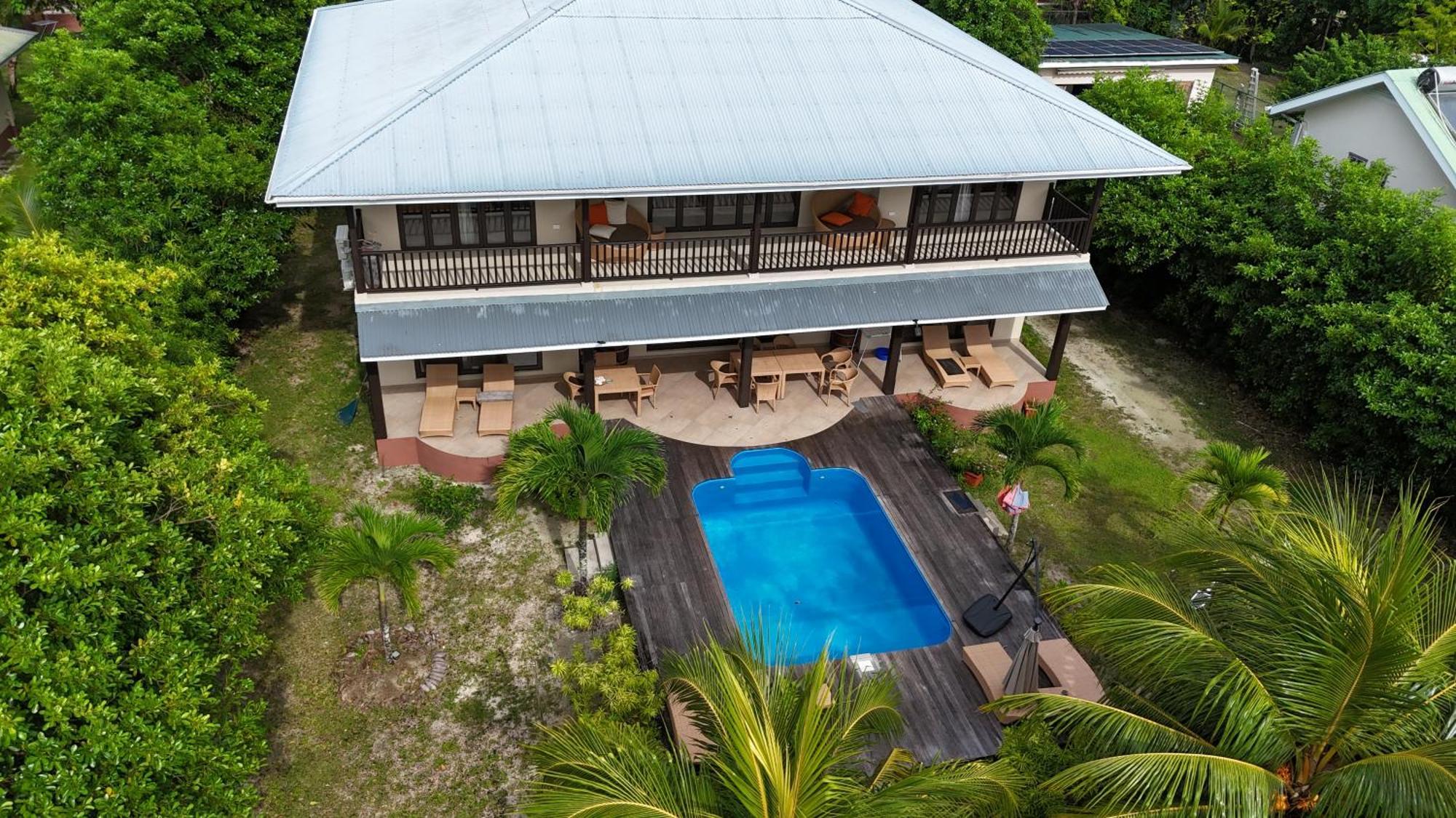 Surf Tropical Villa Seascape Cerf Island Luaran gambar